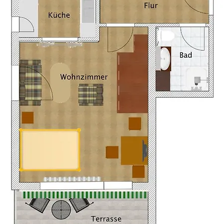 公寓 Loisachtal 加爾米施-帕滕基興